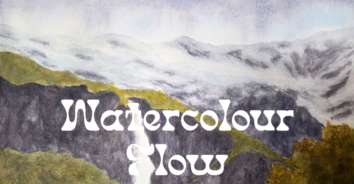 Watercolour Flow - exploring the magic of watercolour paint