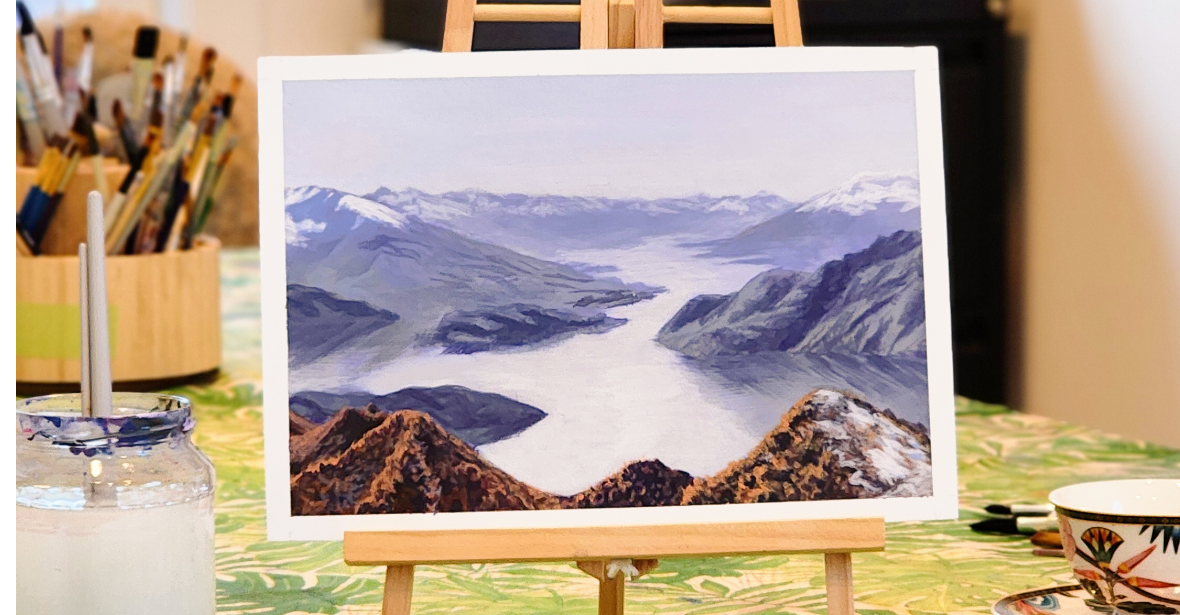NZ Landscapes • Acrylic Painting Course with Kasia Hebda - 29 October