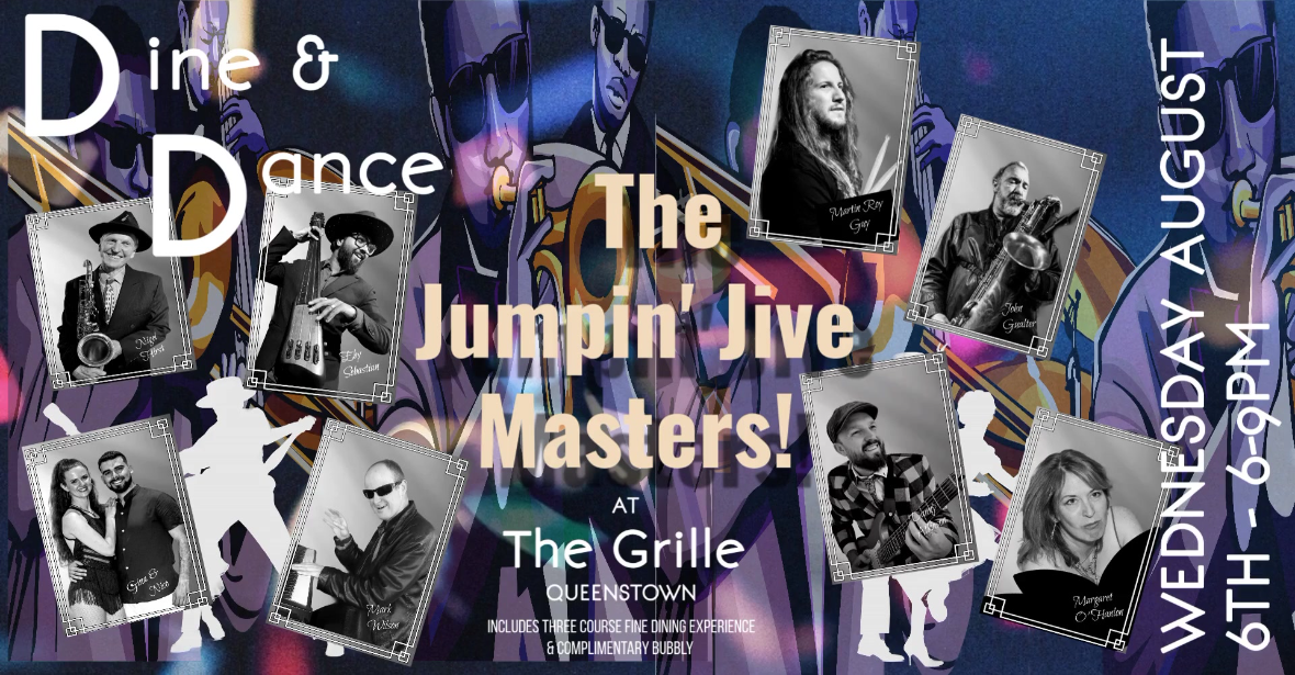 Dine & Dance at The Grille with Jumpin' Jive Masters & Latin Soul