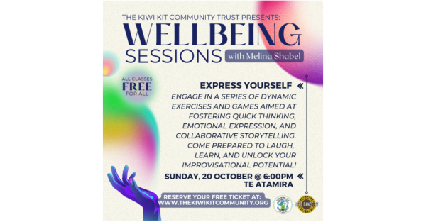 Te Wāhi Toi - Wellbeing Session #4: Express Yourself