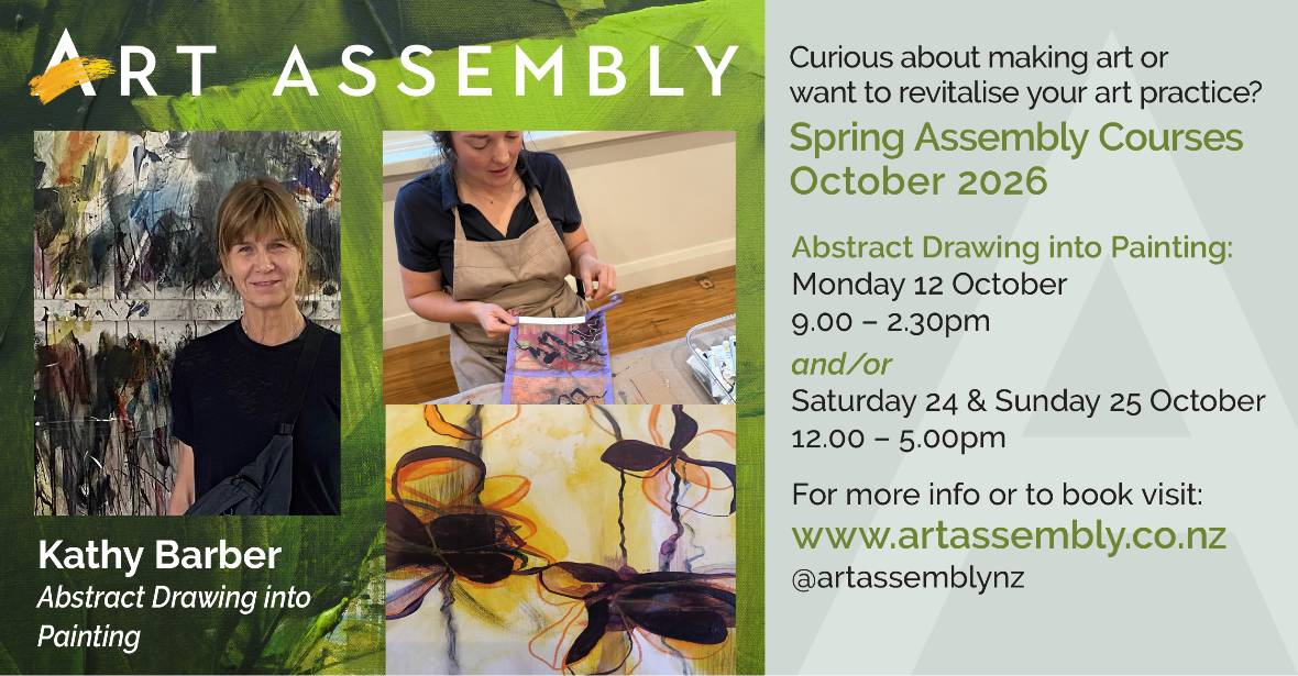 Abstract Drawing to Painting with Kathy Barber, Queenstown