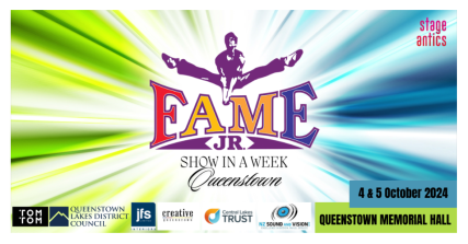 Te Wāhi Toi - Fame JR - "Show in a  Week"