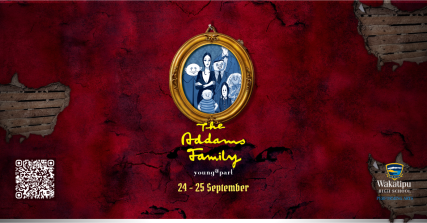 Te Wāhi Toi - The Addams Family young@part!