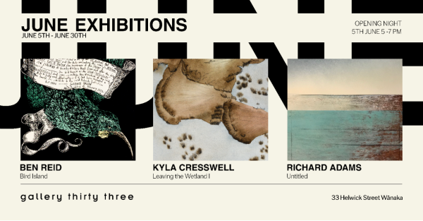 Te Wāhi Toi - Gallery Thirty Three June Exhibition Opening