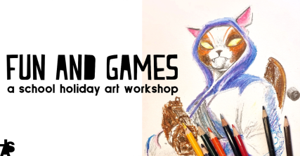 Te Wāhi Toi - Fun and Games - School Holiday Art Workshop - Little Art School