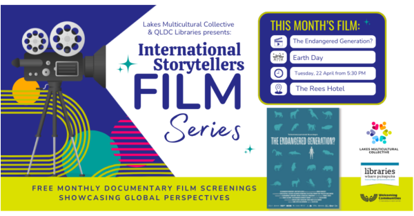 Te Wāhi Toi - The International Storytellers Film Series presents: "The Endangered Generation"