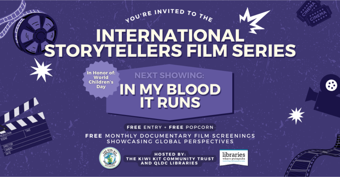 The International Storytellers Film Series presents: "In My Blood It Runs"