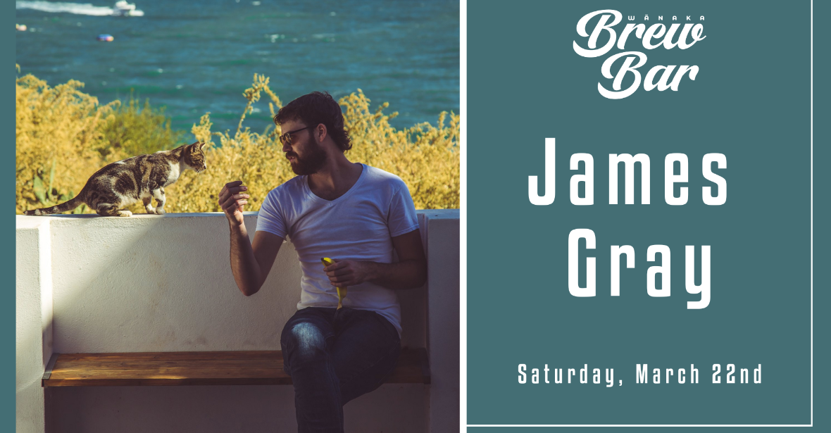 James Gray at Wānaka Brew Bar