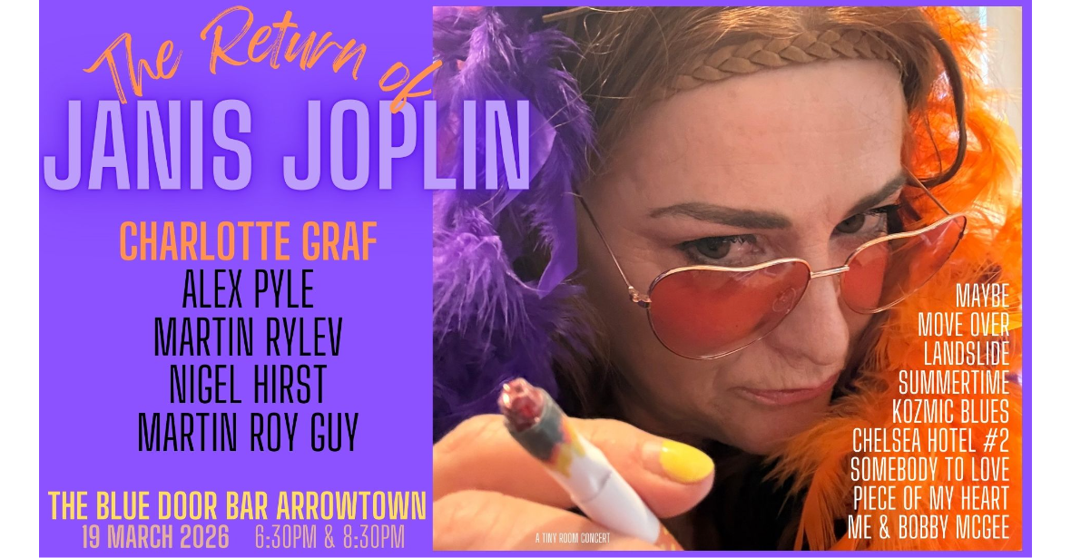 The Return Of Janis Joplin - Charlotte Graf - Tiny Room Concert 