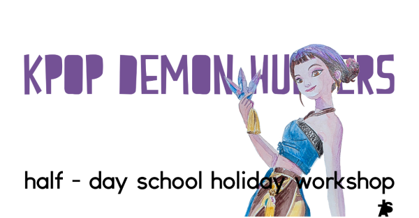 Te Wāhi Toi - KPop Demon Hunters - a half day School Holiday Art Workshop - Little Art School