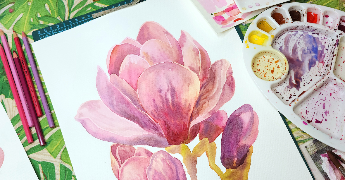 Botanical Watercolour Course with Kasia Hebda - 27 October