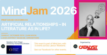 Te Wāhi Toi - Artificial relationships – in literature as in life?