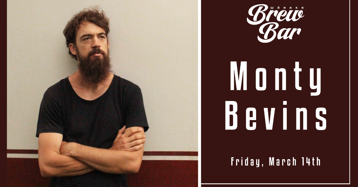 Monty Bevins at Wānaka Brew Bar 