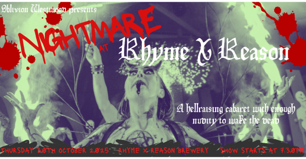 Te Wāhi Toi - Nightmare at Rhyme x Reason - A Halloween Cabaret Show