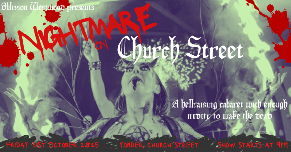 Te Wāhi Toi - Nightmare on Church Street - A Halloween Cabaret Show