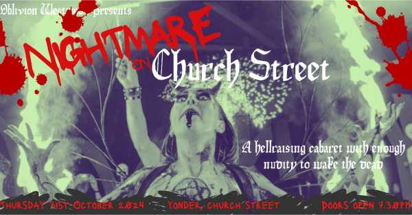 Te Wāhi Toi - Nightmare on Church Street - A Halloween Cabaret Show