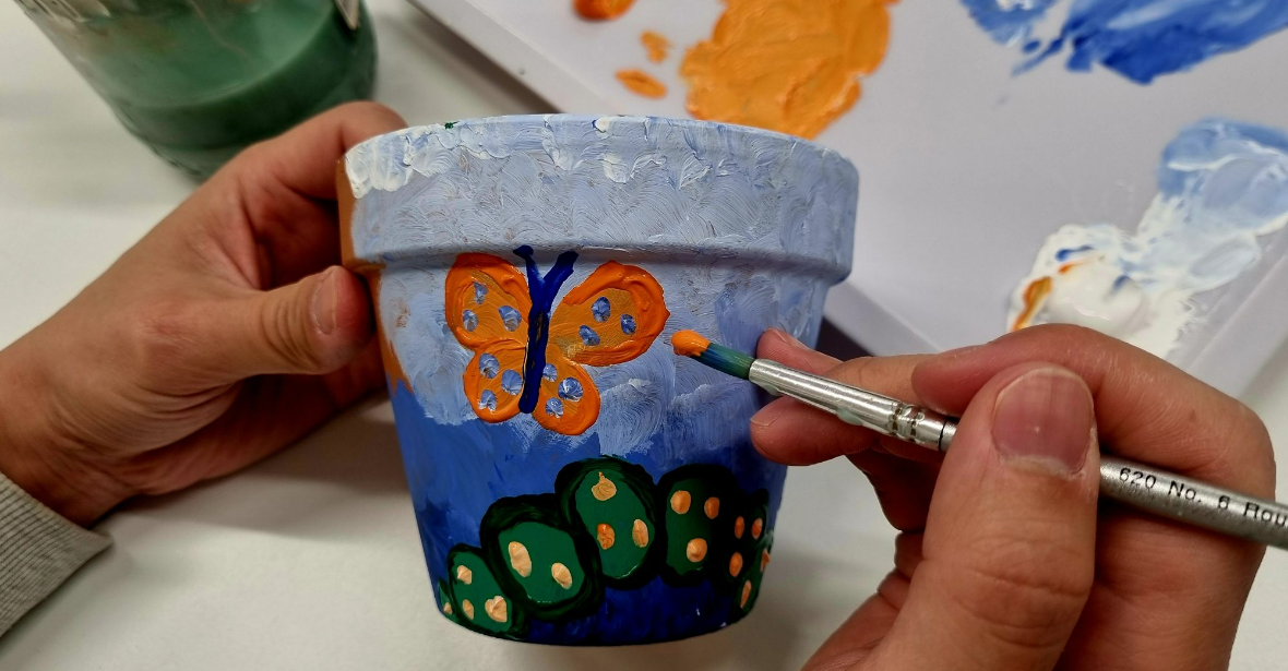 Paint & Plant - A Family Terracotta Pot Workshop at Te Atamira