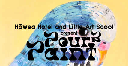 Te Wāhi Toi - Pour and Paint * Budgie * presented by Little Art School and the Hawea Hotel