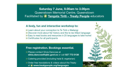 Te Wāhi Toi - Te Tiriti o Waitangi | Treaty of Waitangi Educational Workshop