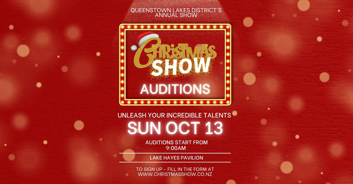 Queenstown Lakes Christmas Show Auditions