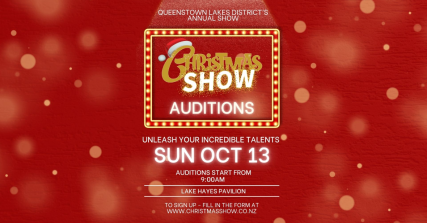 Te Wāhi Toi - Queenstown Lakes Christmas Show Auditions