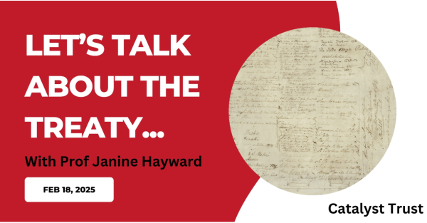 Te Wāhi Toi - Let's Talk About the Treaty ....Catalyst Kōrero