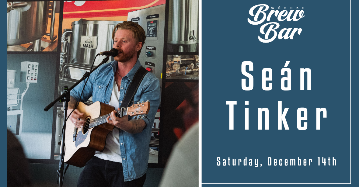 Sean Tinker at Wānaka Brew Bar 