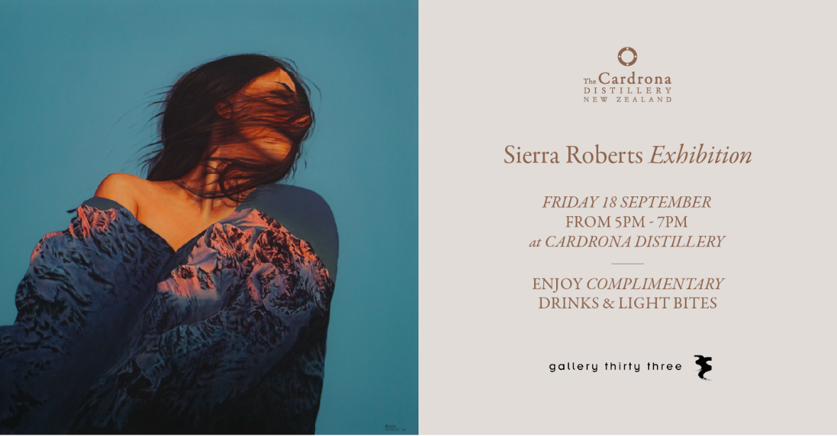 Exhibition Opening - Sierra Roberts at The Cardrona Distillery