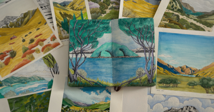 Te Wāhi Toi - Free Community Draw Night: Drawing the Land