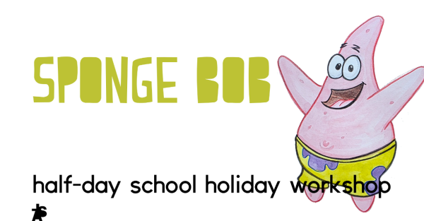 Te Wāhi Toi - Sponge Bob - a half day School Holiday Art Workshop - Little Art School