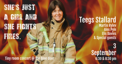 Te Wāhi Toi - "She's Just A Girl And She Fights Fires - Teegs Stallard - Tiny Room Concert
