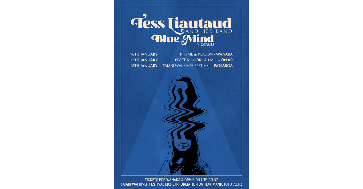 Tess Liautaud & her band- Blue Mind in Otago tour