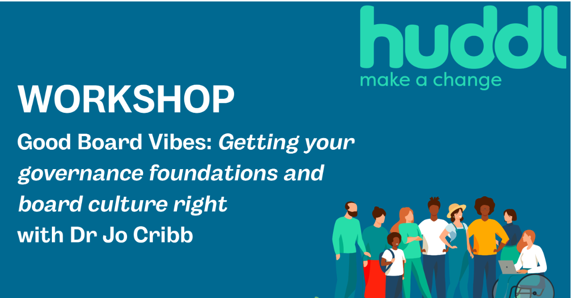 Good Board Vibes: Getting your governance foundations and board culture right