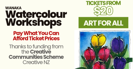 Te Wāhi Toi - Watercolour Greeting Card Workshop PWYCA