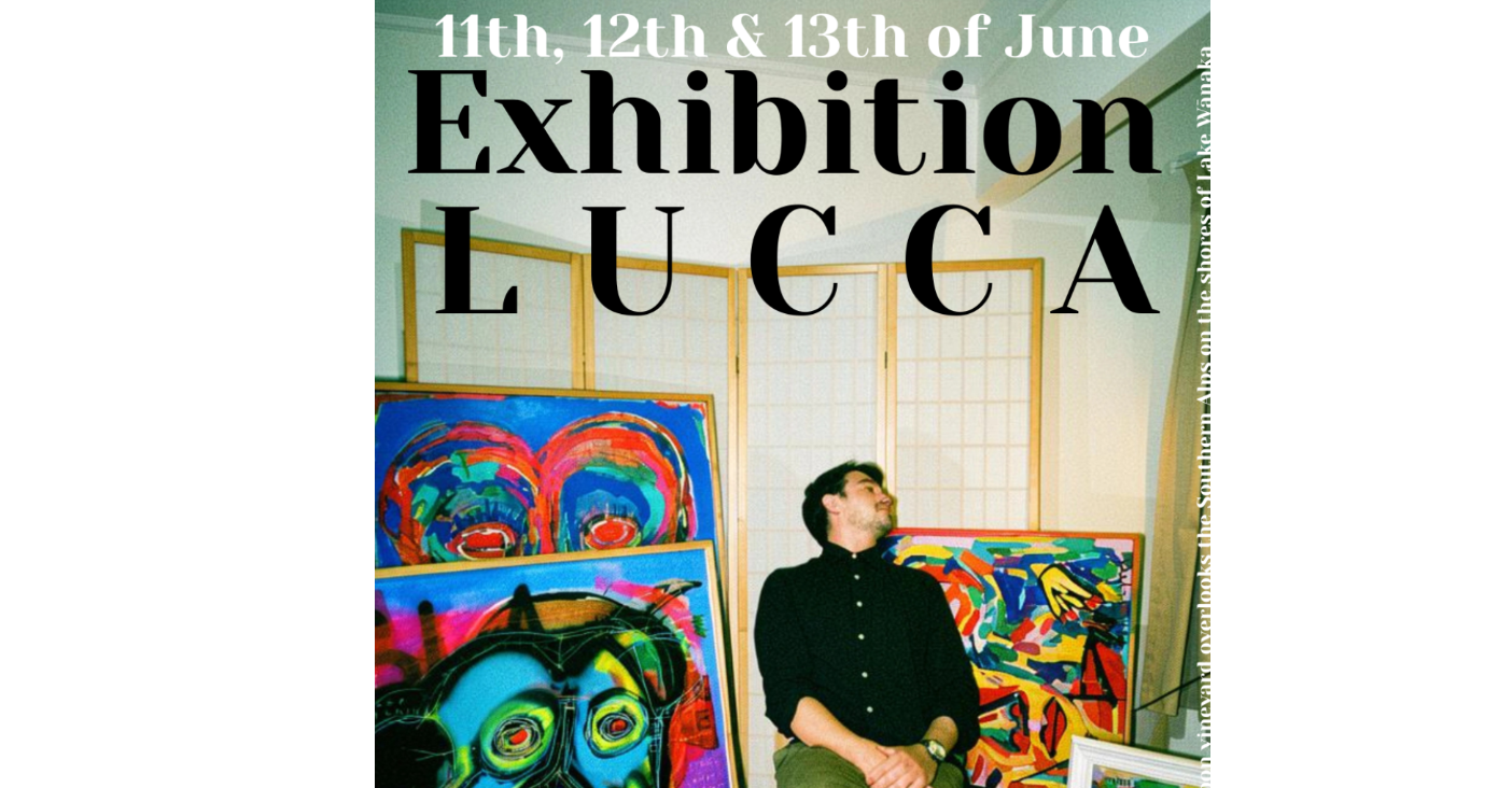 Rippon Hall — Wānaka, New Zealand — June 2026 Colour & Life A new body of work By LUCCA RODRIGUEZ .