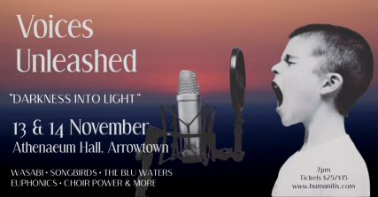 Te Wāhi Toi - Voices Unleashed - Darkness Into Light 