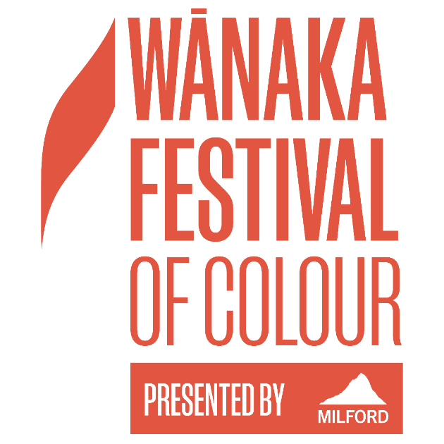 Ruth Shaw Three Wee Bookshops at the End of the World – Wānaka Festival of Colour - Logo